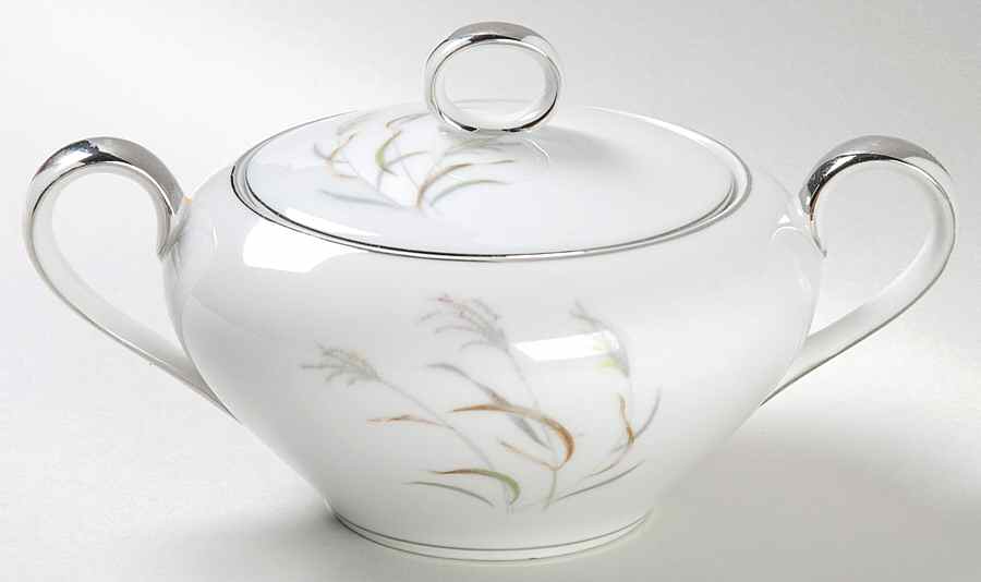 Autumn Breeze Sugar Bowl & Lid by Norcrest-1