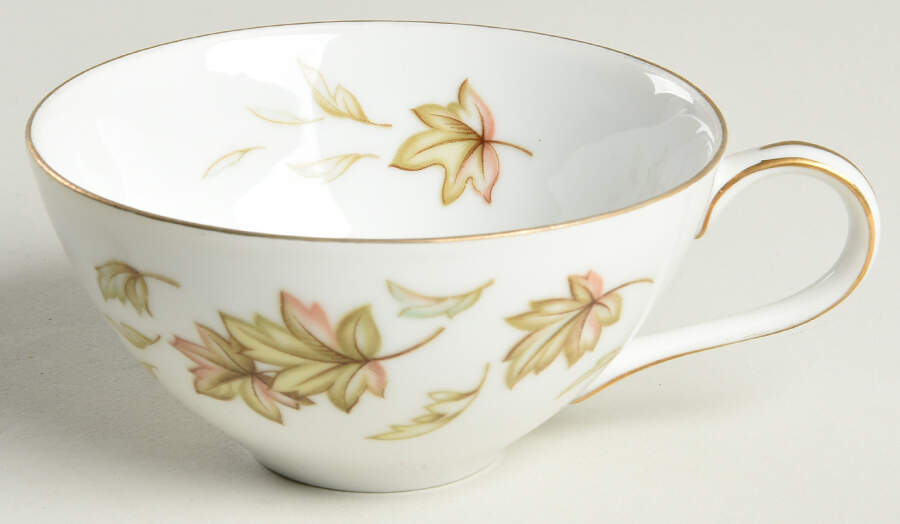 Autumn Fantasy Flat Cup by Norcrest-1