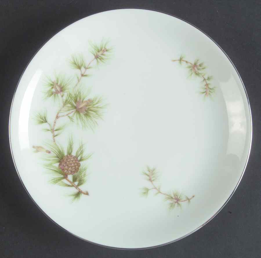 Cascade Pine Salad Plate by Norcrest-1