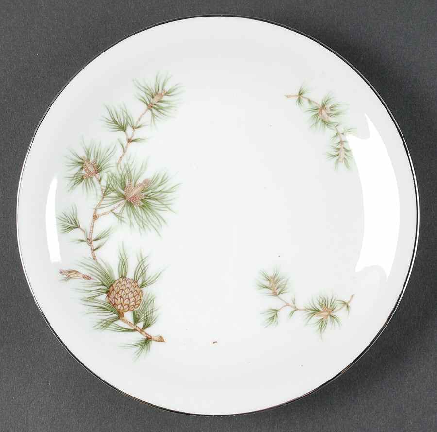 Cascade Pine Salad Plate by Norcrest-1