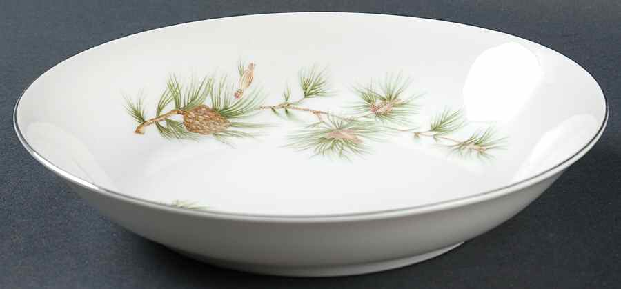 Cascade Pine Coupe Soup Bowl by Norcrest-1