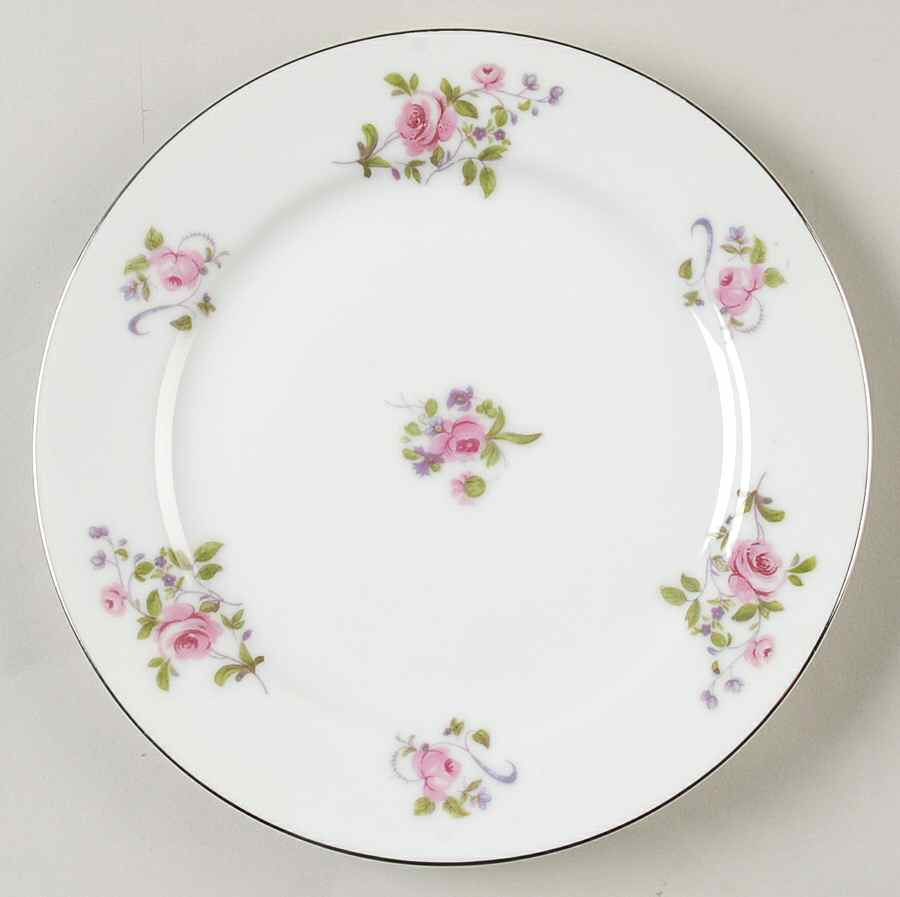 Chelsea Rose Bread & Butter Plate by Norcrest-1