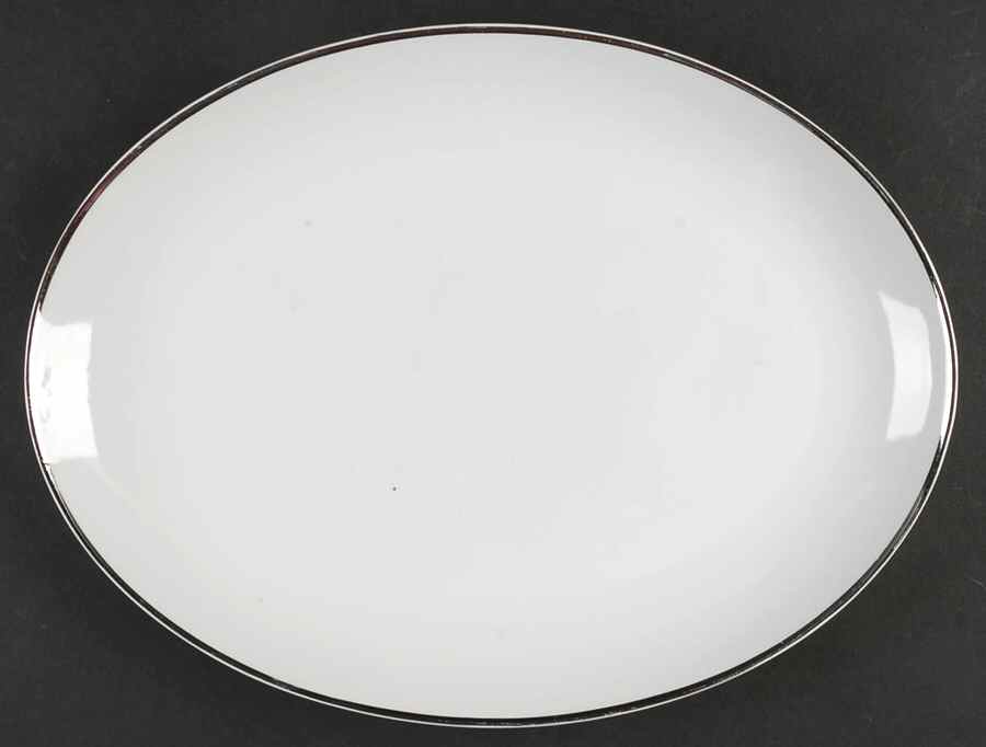 Classic 12" Oval Serving Platter by Norcrest-1
