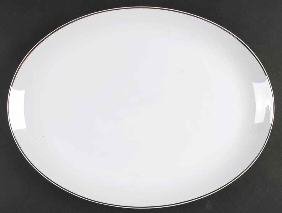 Classic 16" Oval Serving Platter by Norcrest-1