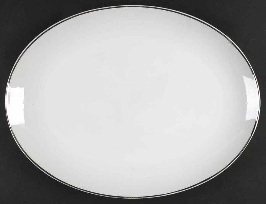 Classic 14" Oval Serving Platter by Norcrest-1