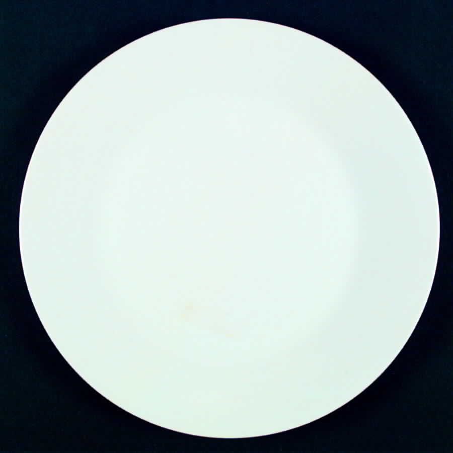Continental White Dinner Plate by Norcrest-1