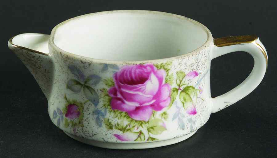 Dresden Rose Stacking Mini Creamer by Norcrest-1