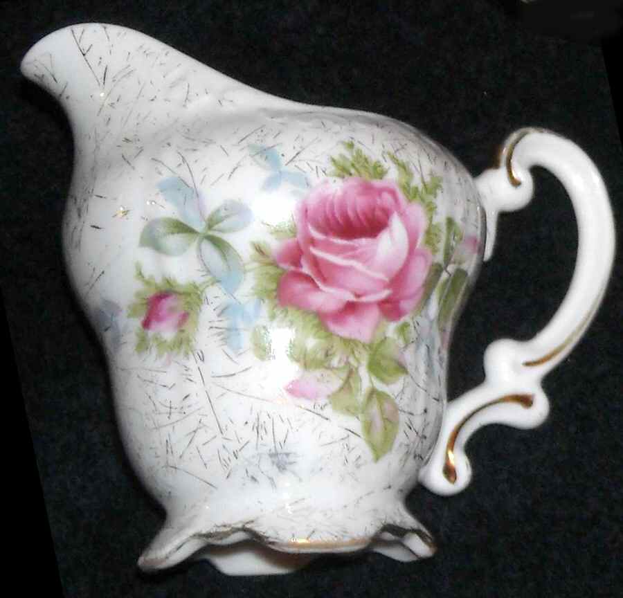 Dresden Rose Creamer by Norcrest-1