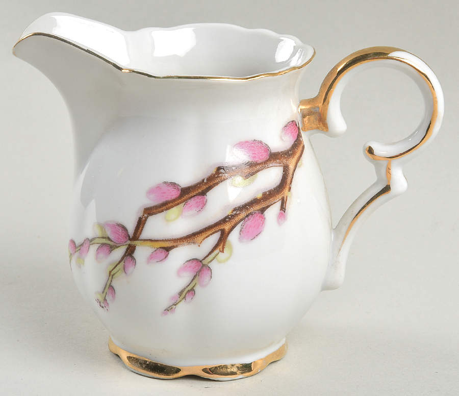 Pussy Willow Creamer by Norcrest-1