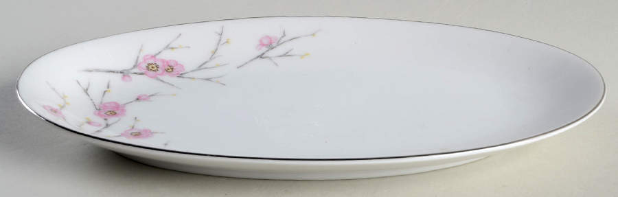 Spring Blossom Underplate for Gravy Boat by Norcrest-1