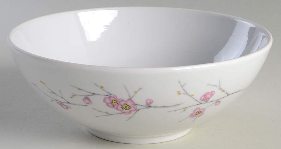 Spring Blossom Round Vegetable No Lid by Norcrest-1