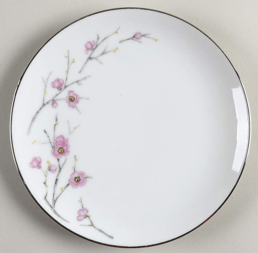 Spring Blossom Bread & Butter Plate by Norcrest-1