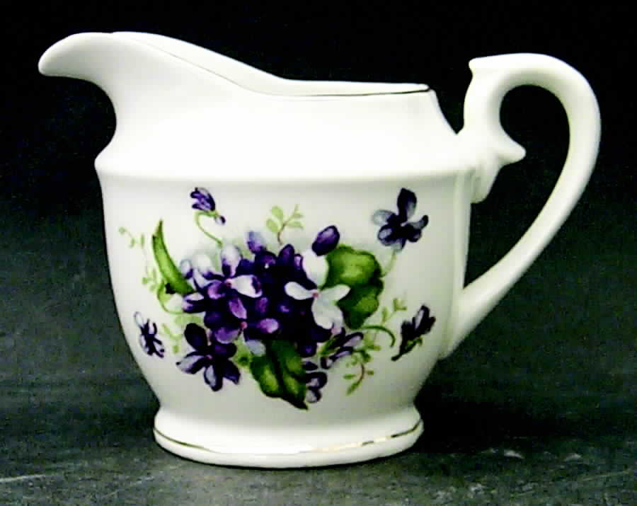 Sweet Violets Creamer by Norcrest-1