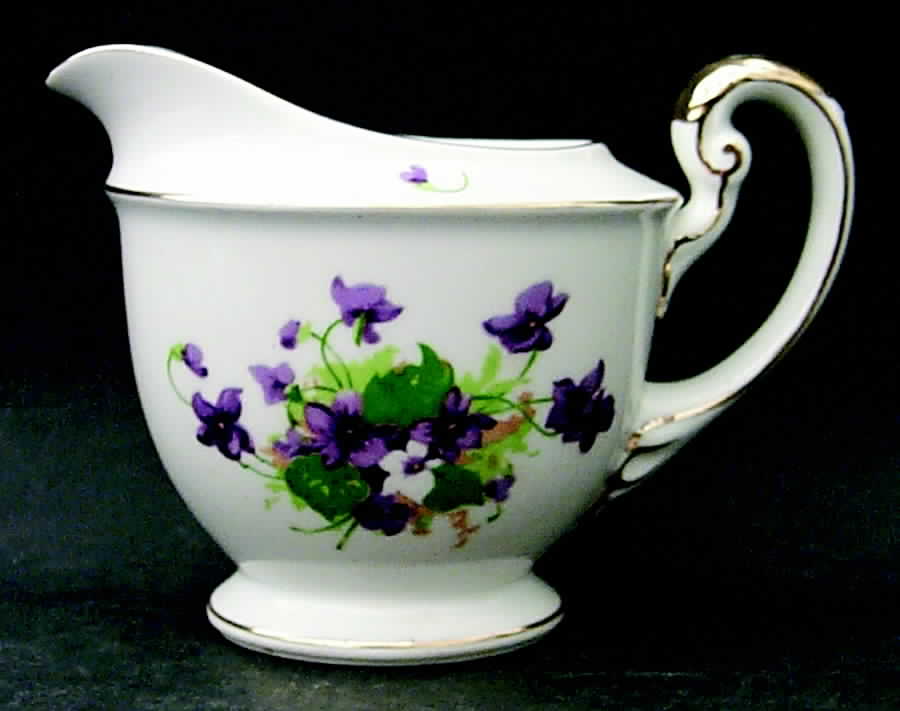 Sweet Violets Creamer by Norcrest-1