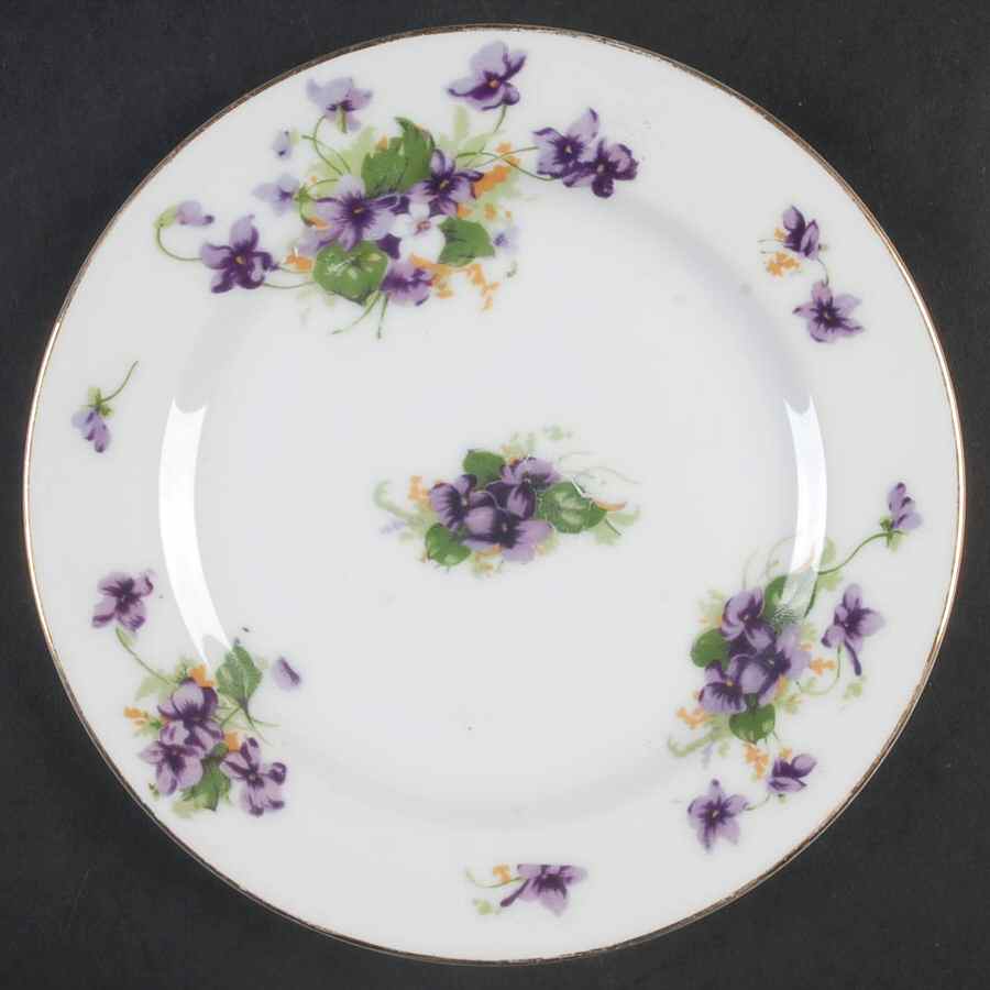 Sweet Violets Bread & Butter Plate by Norcrest-1