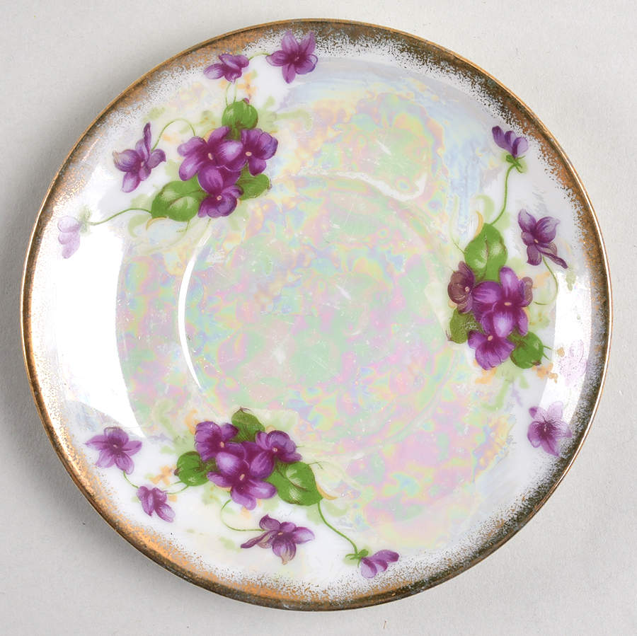 Sweet Violets Underplate for Jam/Jelly by Norcrest-1