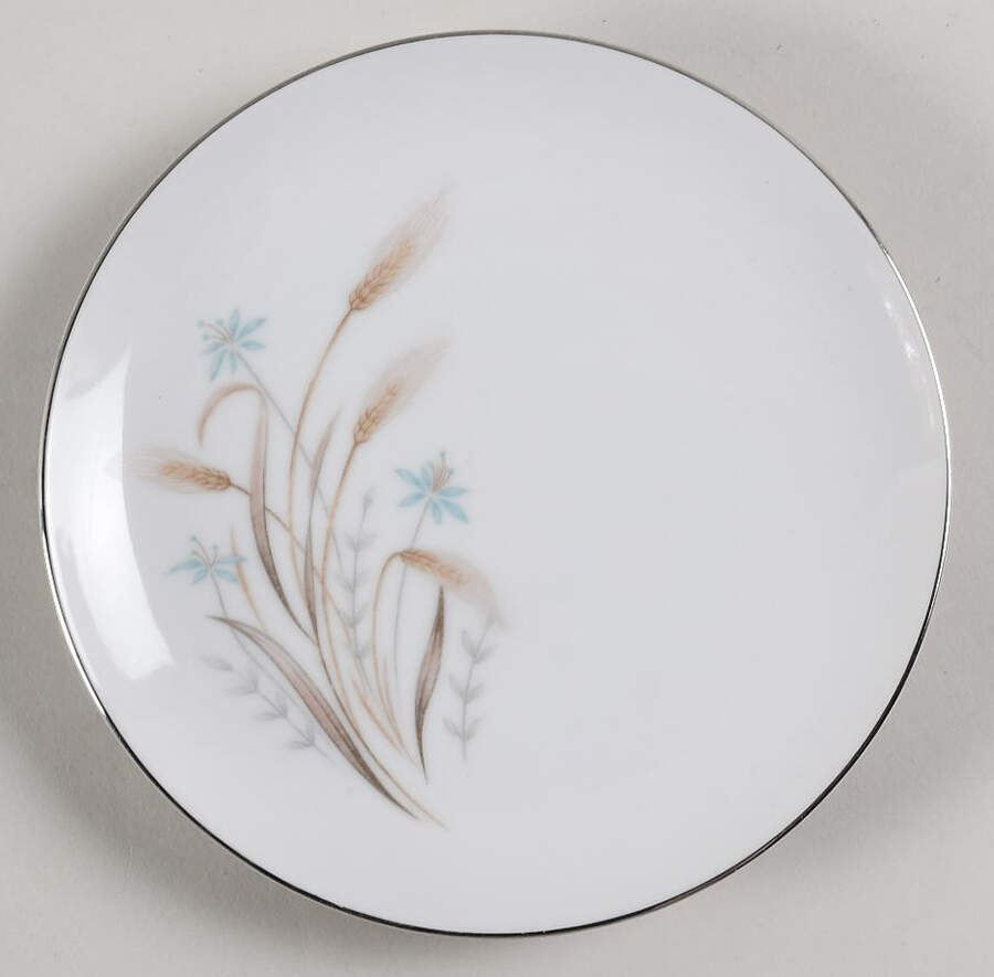 Wheat Bouquet Bread & Butter Plate by Norcrest-1