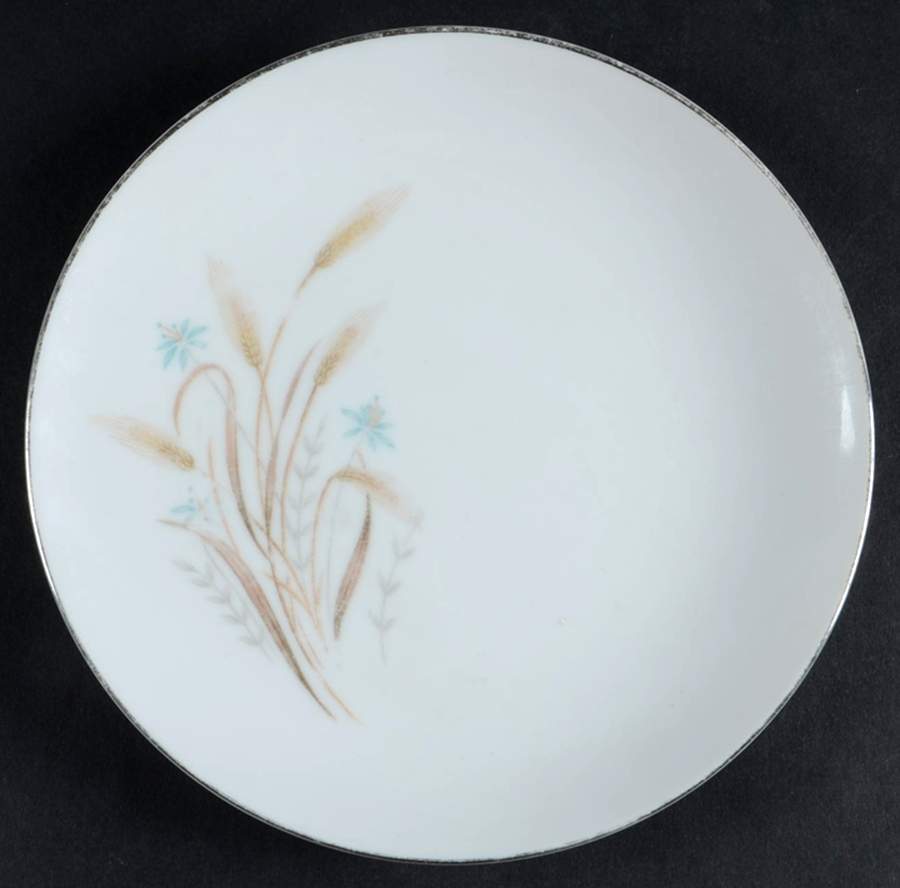 Wheat Bouquet Salad Plate by Norcrest-1