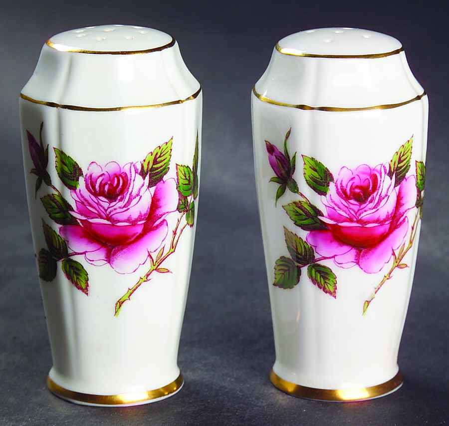 Carleton Rose Salt & Pepper Set by Northumbria-1