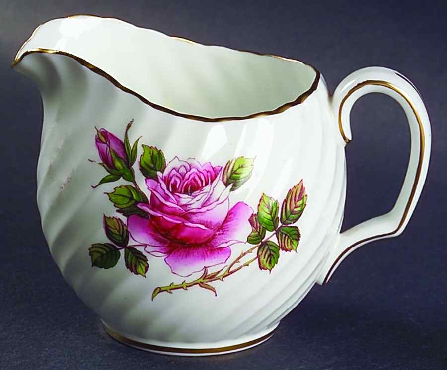 Carleton Rose Creamer by Northumbria-1
