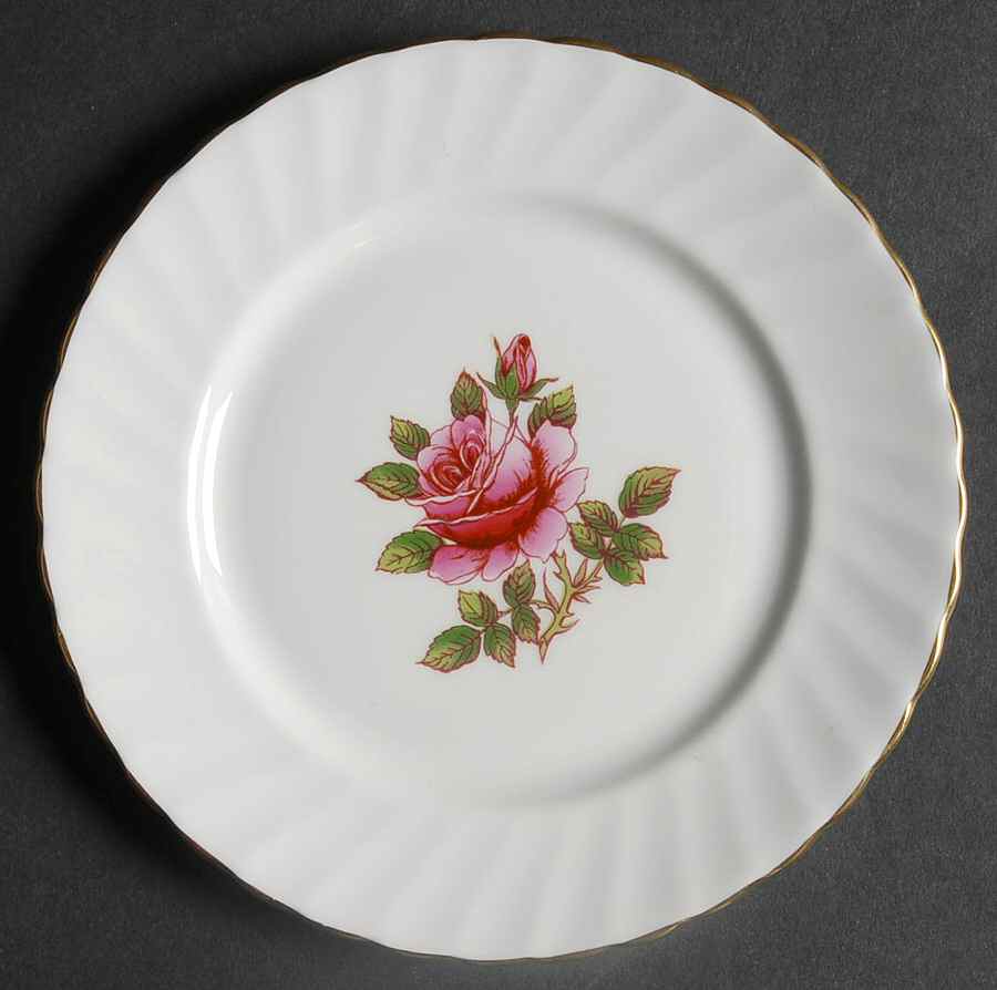 Carleton Rose Bread & Butter Plate by Northumbria-1