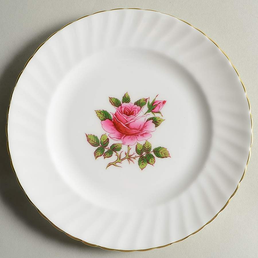 Carleton Rose Salad Plate by Northumbria-1
