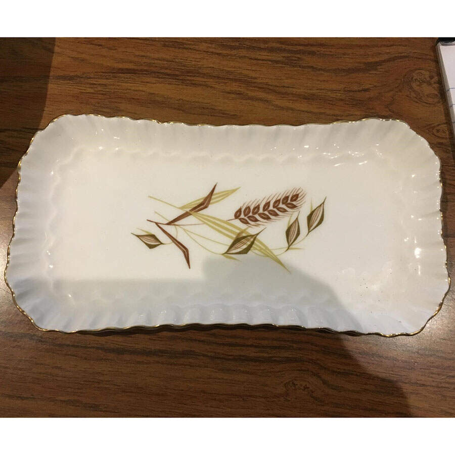 Golden Horizon Tray for Mini Creamer & Open Sugar by Northumbria-1