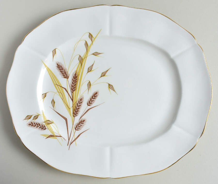 Golden Horizon 13" Oval Serving Platter by Northumbria-1