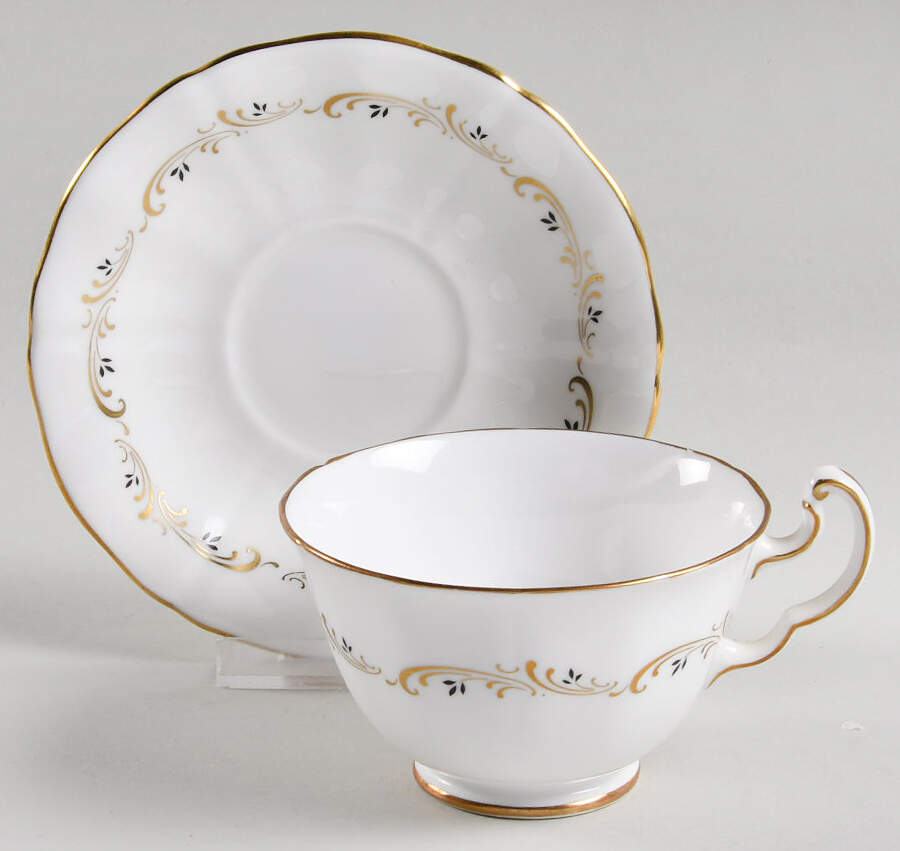 Lake Louise Footed Cup & Saucer Set by Northumbria-1