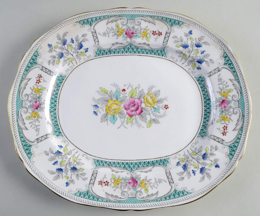 Lowestoft 13" Oval Serving Platter by Northumbria-1