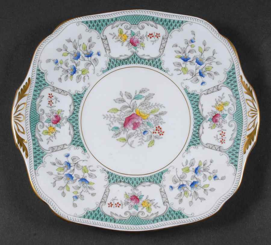 Lowestoft Square Handled Cake Plate by Northumbria-1
