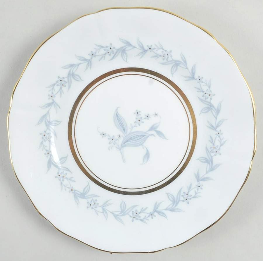 Morning Mist (Scalloped) Bread & Butter Plate by Northumbria-1