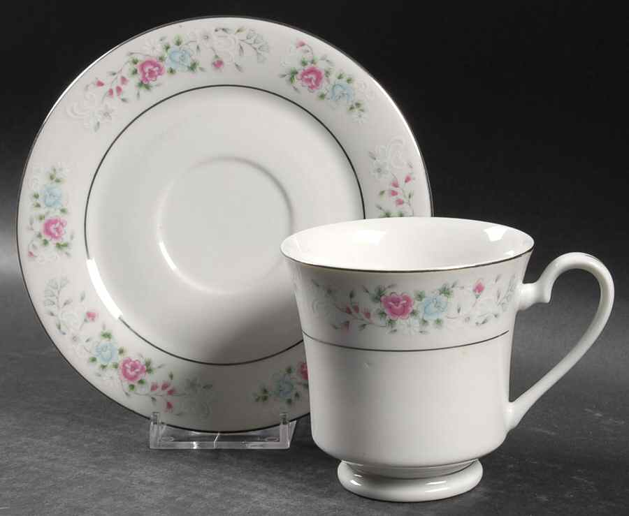 NTH1 Footed Cup & Saucer Set by Northridge-1