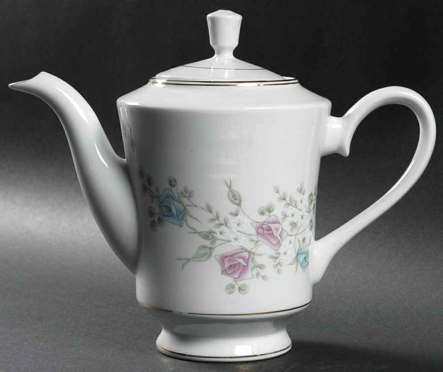 Cambridge Rose Coffee Pot & Lid by Northridge-1