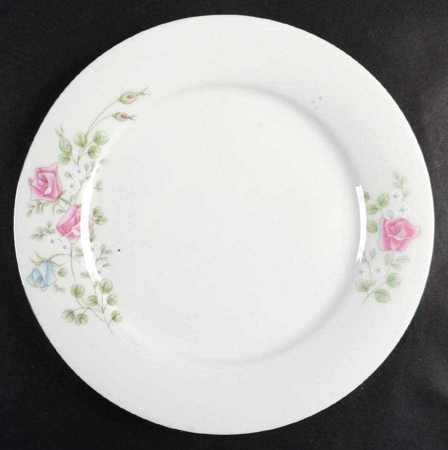 Cambridge Rose Salad Plate by Northridge-1