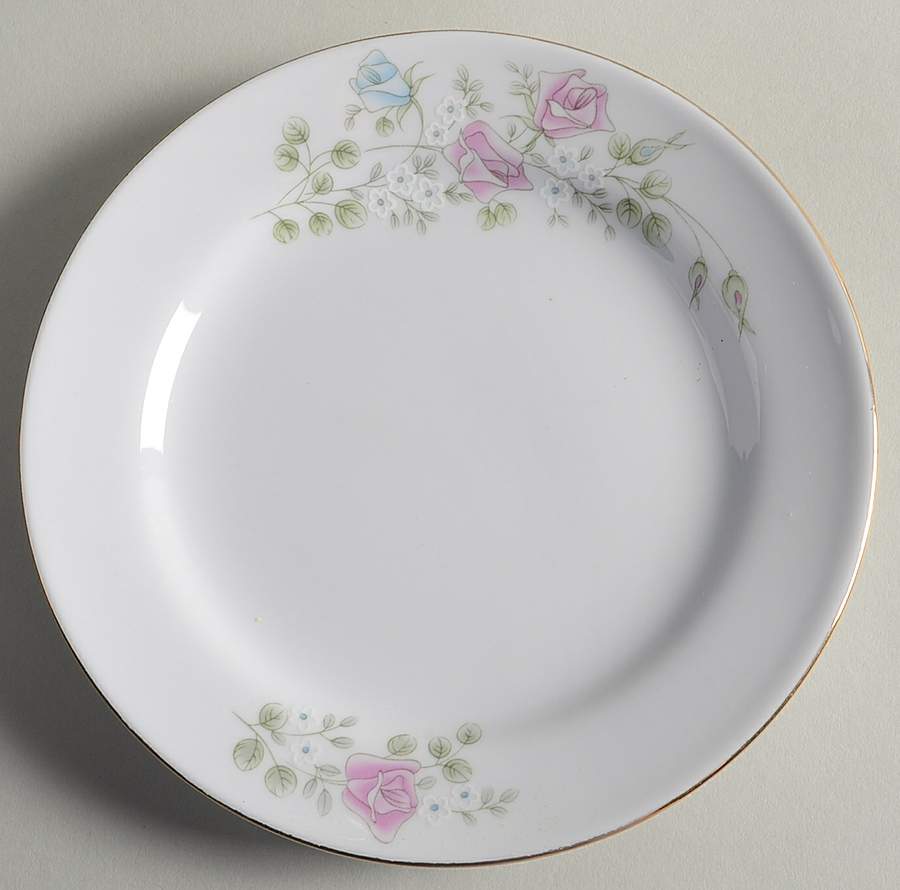 Cambridge Rose Bread & Butter Plate by Northridge-1