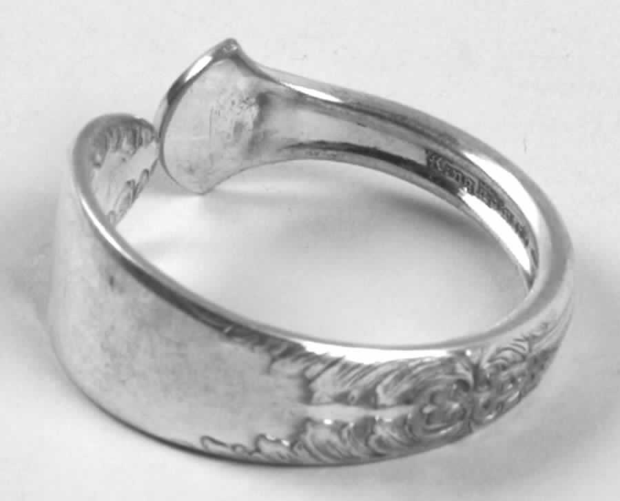 King Edward (Silverplate 1936, 1951) Napkin Ring Large HC by National Silver Co-1