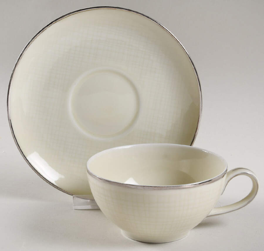 Moonlight Flat Cup & Saucer Set by Nunome-1