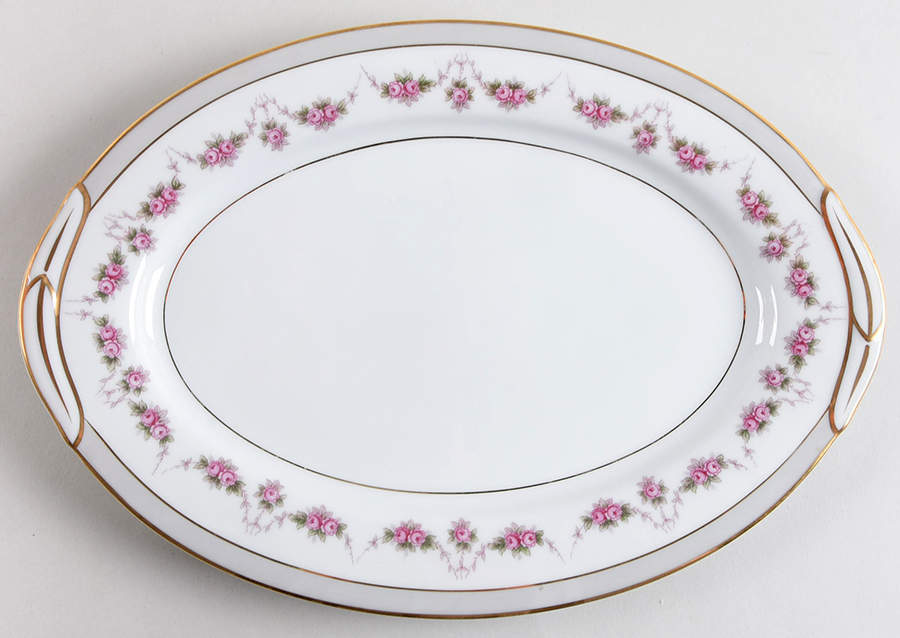 1313 12" Oval Serving Platter by Noritake-1