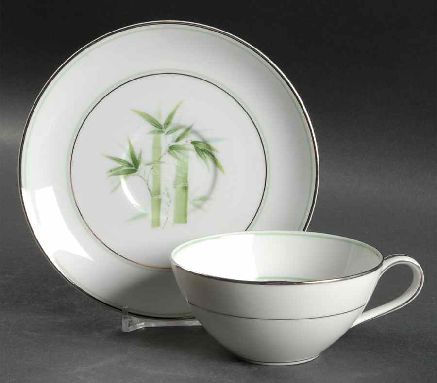 231 Flat Cup & Saucer Set by Noritake-1