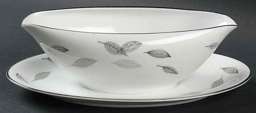 276 Gravy Boat with Attached Underplate by Noritake-1