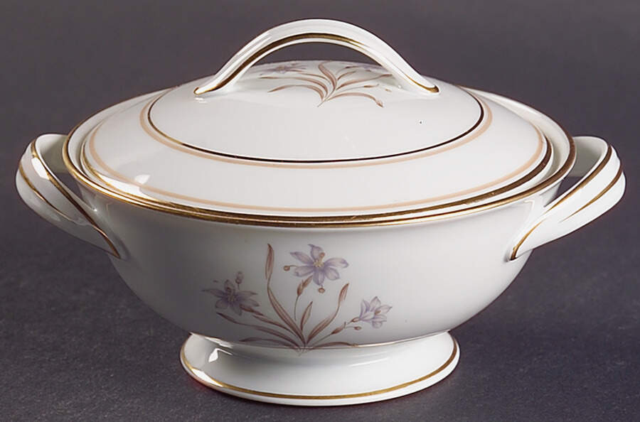 563 Sugar Bowl & Lid by Noritake-1