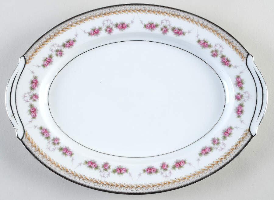564 11" Oval Serving Platter by Noritake-1