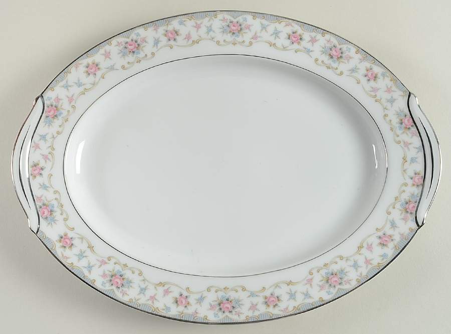 588 13" Oval Serving Platter by Noritake-1