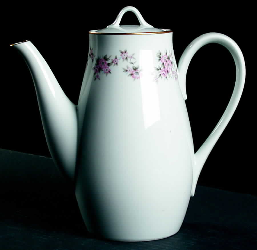 Chantilly Coffee Pot & Lid by Noritake-1