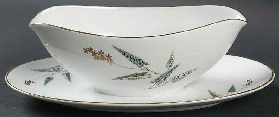 Joy Gravy Boat with Attached Underplate by Noritake-1