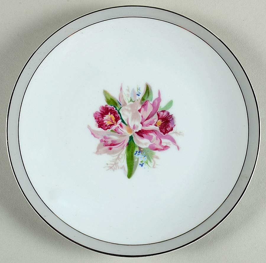 Orchid Salad Plate by Noritake-1