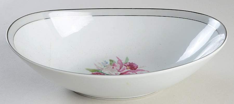 Orchid 10" Oval Vegetable Bowl by Noritake-1
