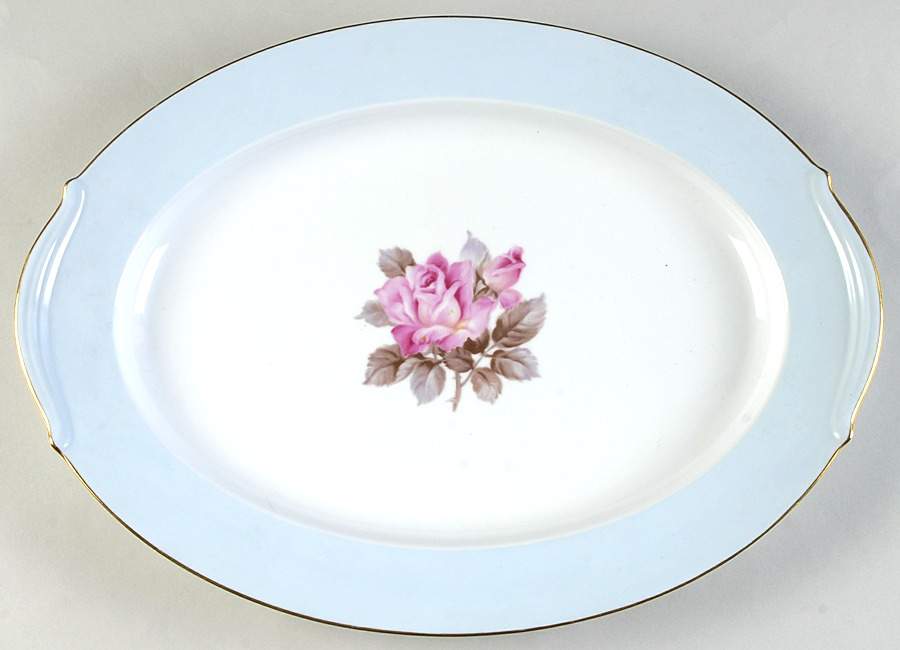 N1429 16" Oval Serving Platter by Noritake-1