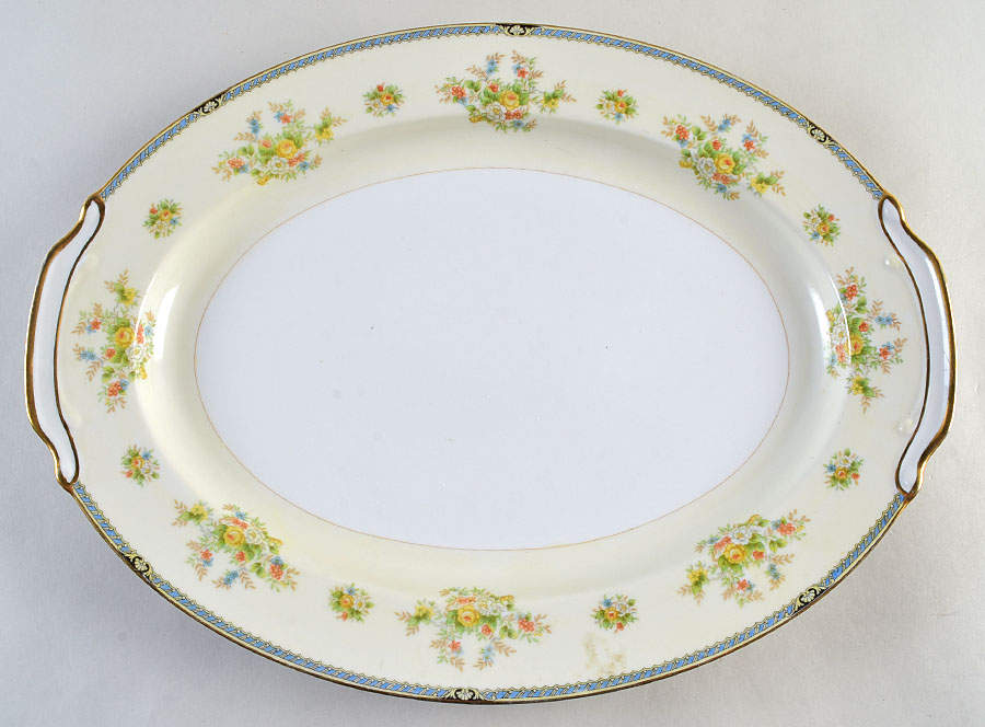 N1428 16" Oval Serving Platter by Noritake-1